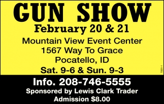 Gun Show February 20 & 21
