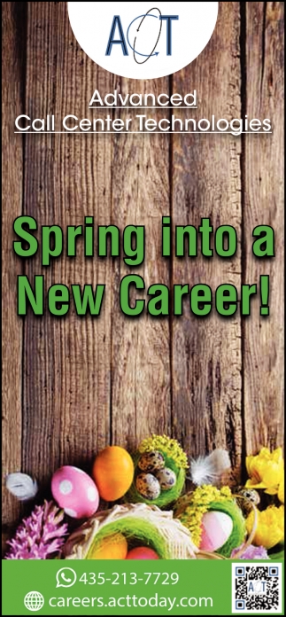 Spring Into A New Career!