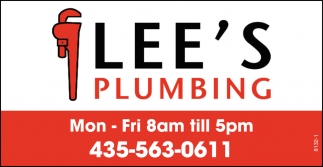 Lee's Plumbing Incorporated
