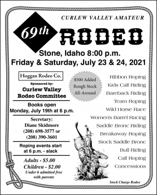 Stone ,Idaho 8:00 PM