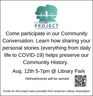 Come Participate In Our Community Conversation