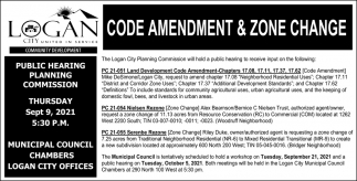 Code Amendment & Zone Change