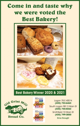 Come In And Taste Why We Were Voted The Best Bakery!