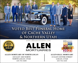 Voted Best Funeral Home Of Cache Valley & Northern Utah