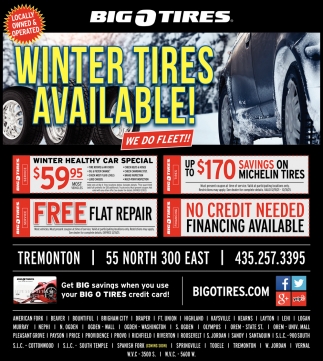 Winter Tires Available!