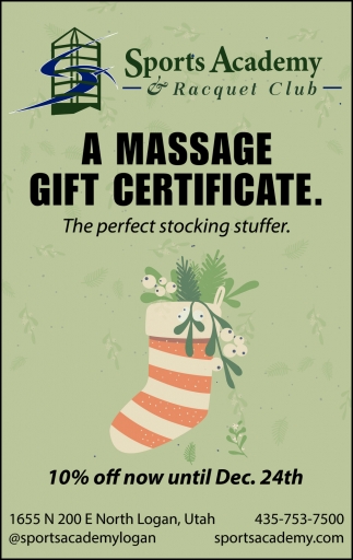 A Massage Gift Certificate