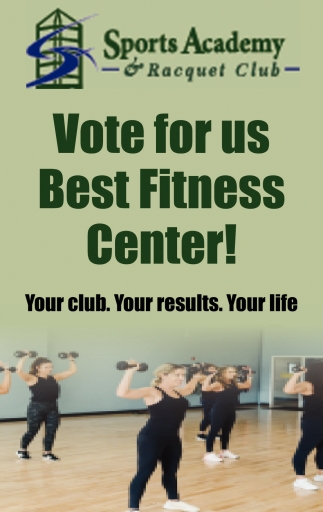 Vote For Us Best Fitness Center!