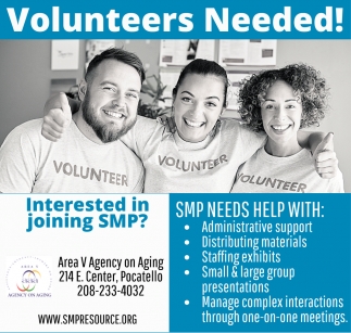 Volunteers Needed!