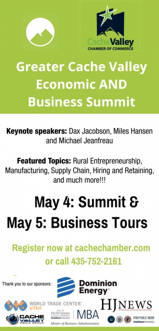 Greater Cache Valley Economic And Business Summit