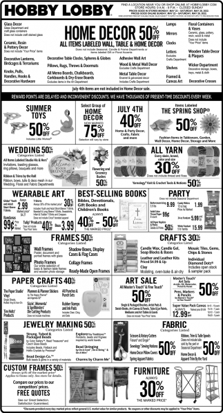 Home Decor 50% OFF