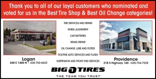 Thank You To All Of Our Loyal Customers
