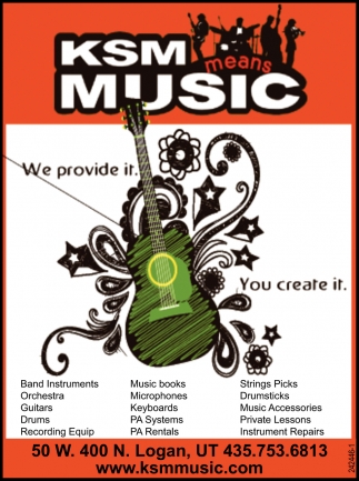 We Provide It. You Create It.