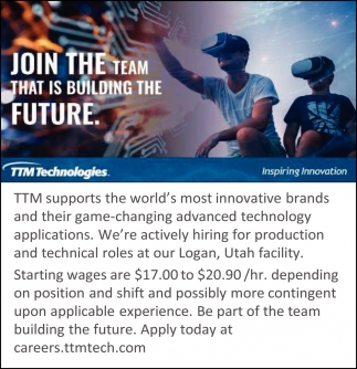Join the Team that Is Building the Future