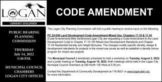 Code Amendment