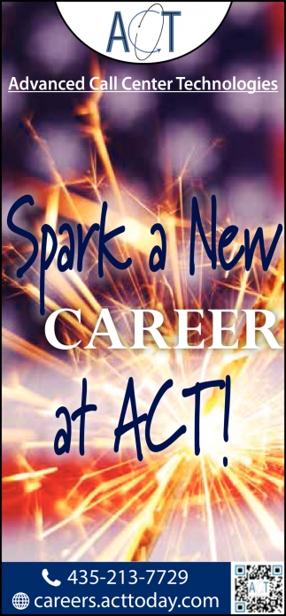 Spark A New Career At Act!