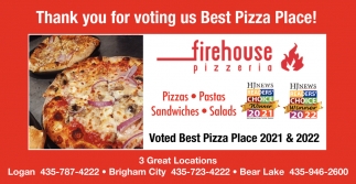 Thank You for Voting Us Best Pizza Place!