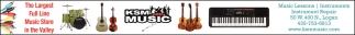 The Largest Full Line Music Store In The Valley