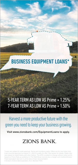 Business Equipment Loans