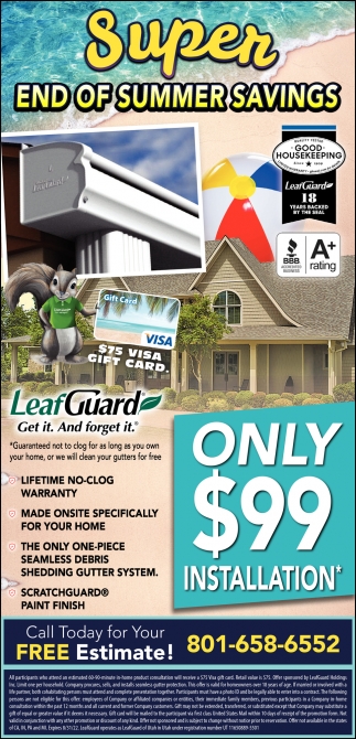 Super End Of Summer Savings