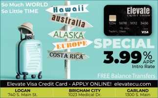 Elevate Visa Credit Card