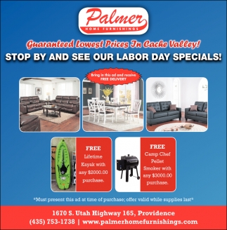 Stop By And See Our Labor Day Specials!