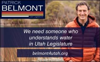 We Need Someone Who Understands Water in Utah Legislature