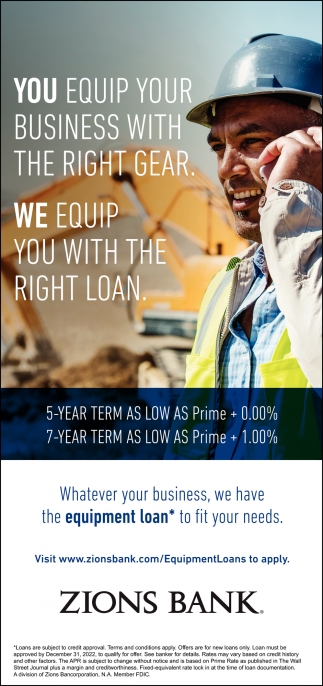 We Equip You With The Right Loan.