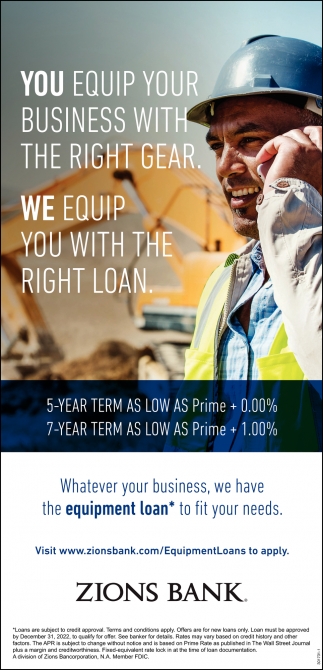 We Equip You With The Right Loan.