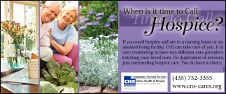 When Is Time To Call Hospice?