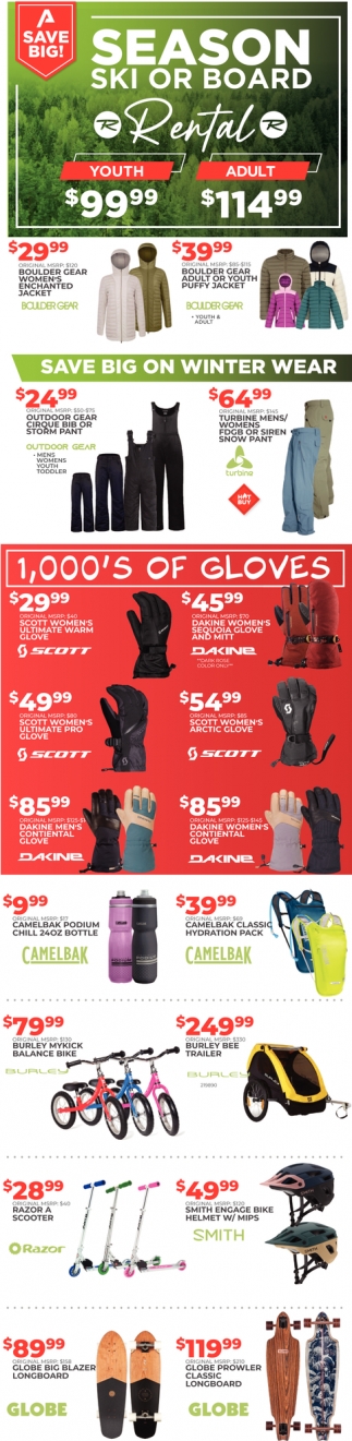 Season Ski or Board
