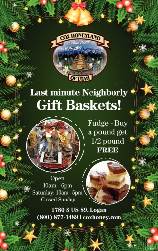 Last Minute Neighborly Gift Baskets!