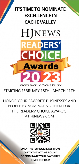 It's Time To Nominate Excellence In Cache Valley