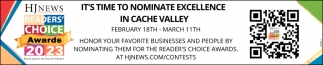 It's Time To Nominate Excellence In Cache Valley