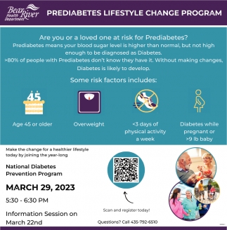 Prediabetes Lifestyle Change Program