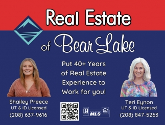 Real Estate of Bear Lake - Shailey Preece & Teri Eynon