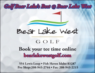 Bear Lake West Golf