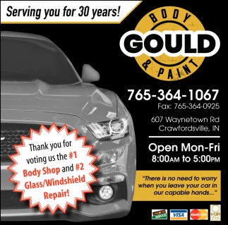 Service You for 30 Year!