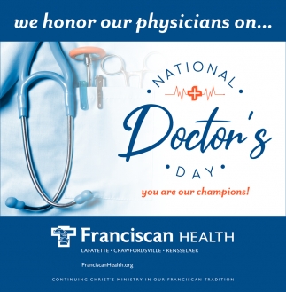 We Honor Our Physicians On...