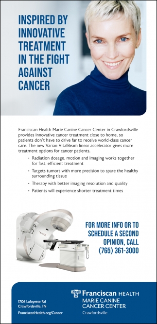 Inspired by Innovative Treatment in the Fight Against Cancer