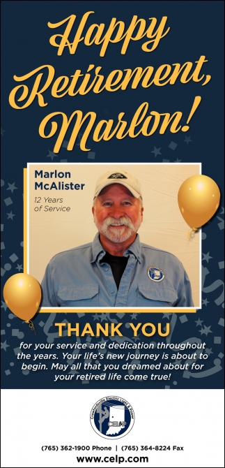 Happy Retirement, Marlon!