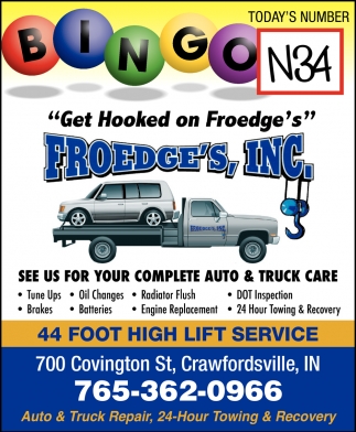 Get hooked On Froedge's 