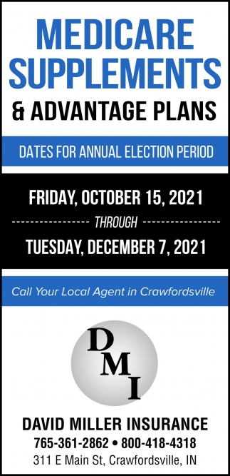 Dates for Annual Election Period