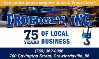 75 Years of Local Business