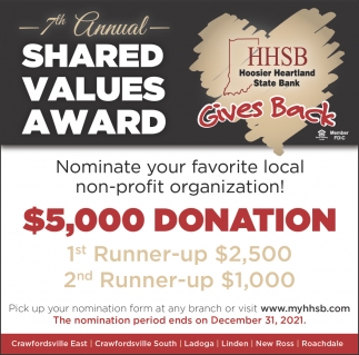 7th Annual Shared Values Award