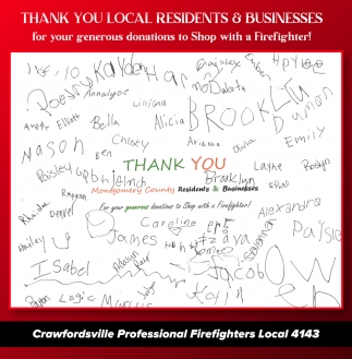 Thank You Local Residents & Businesses