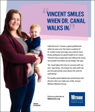 Vincent Smiles When Dr. Canal Walks In
