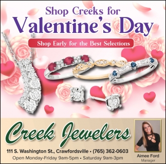 Shop Creeks for Valentine's Day