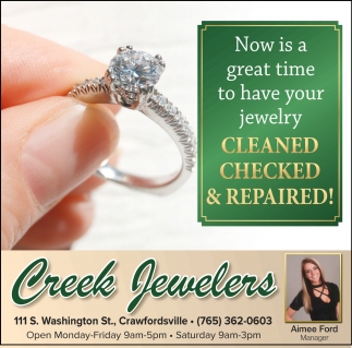 Now Is a Great Time to Have Your Jewelry Cleaned, Checked & Repaired!
