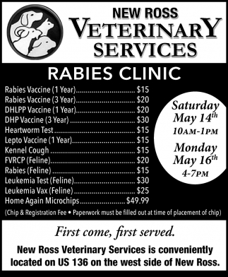 Rabies Clinic