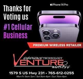 Thanks for Voting Us #1 Cellular Business
